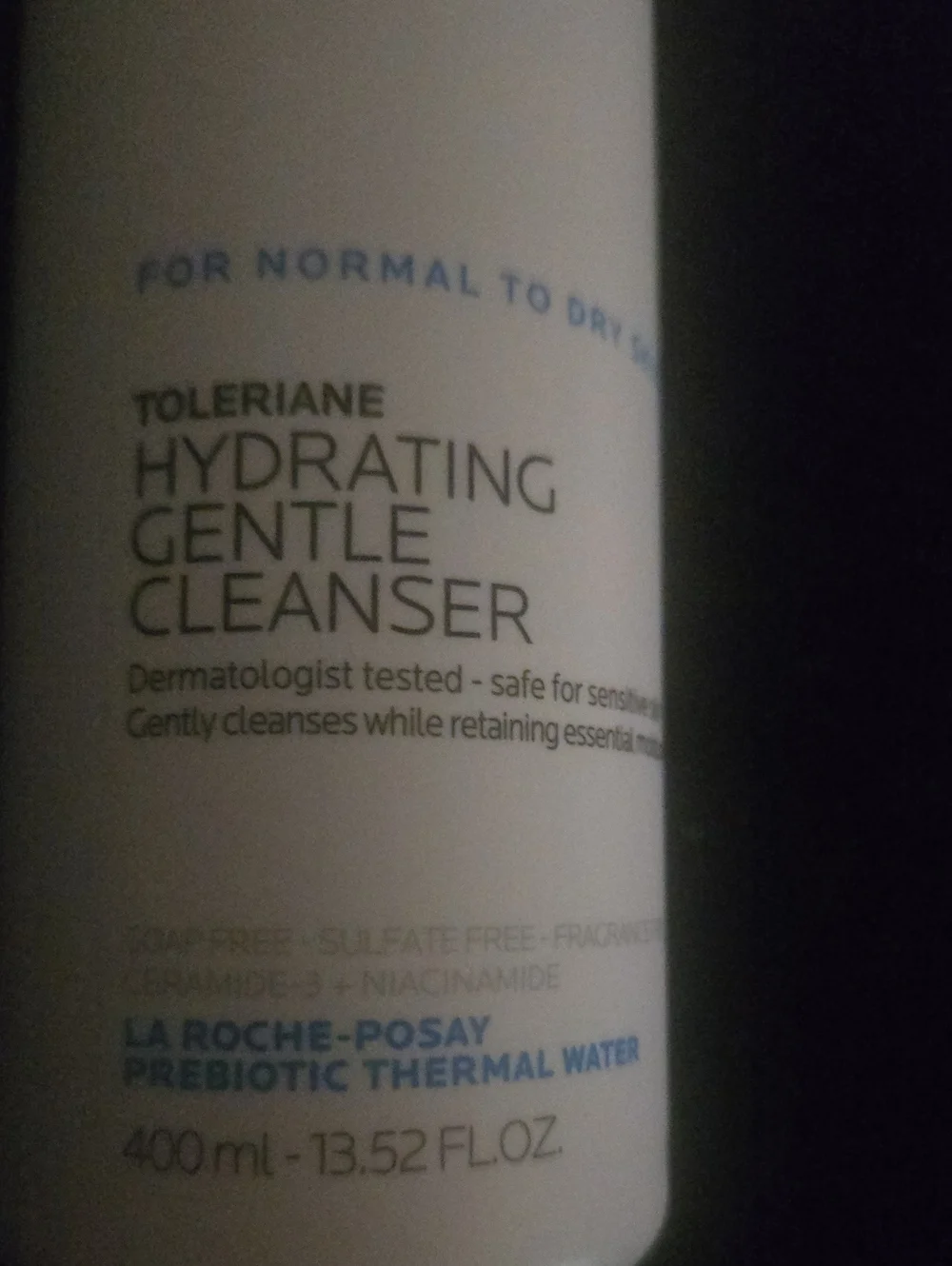 La Roche Posay Toleriane Hydrating Gentle Cleanser - White
